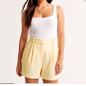 A&F Sloane Tailored Shorts Curve Love